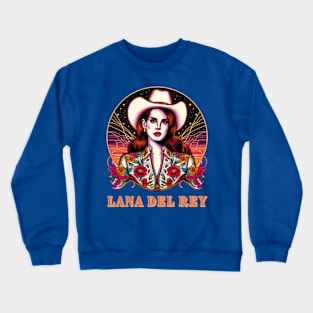 Lana Del Rey - Cowgirl Flower Nights Crewneck Sweatshirt